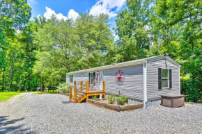 On Lake Time Lake Chatuge Hideaway with Deck!